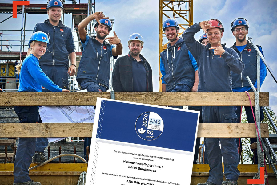BG Bau best&auml;tigt hohes Sicherheitsniveau f&uuml;r Mitarbeiter