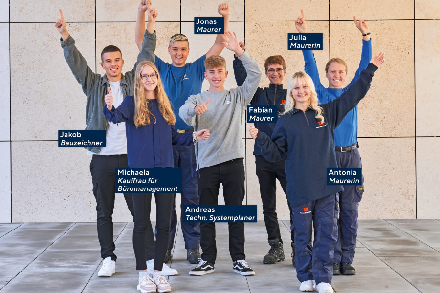 Wir begr&uuml;&szlig;en unsere neuen Azubis und w&uuml;nschen einen Top-Start ins Berufsleben!
