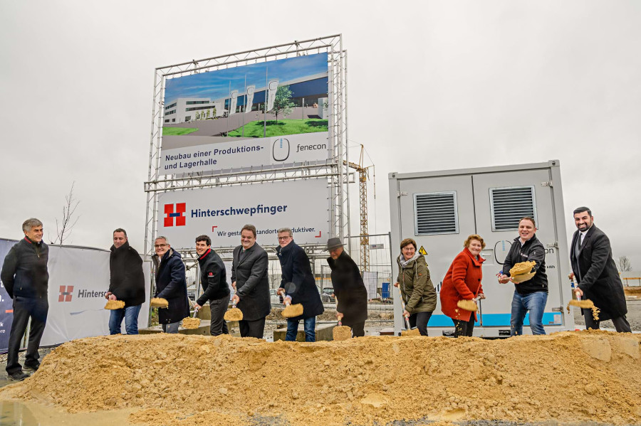 Hinterschwepfinger baut Fabrik f&uuml;r Batteriespeicher in Niederbayern
