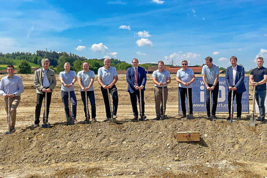Spatenstich f&uuml;r das neue Werk von ITD in Pfarrkirchen