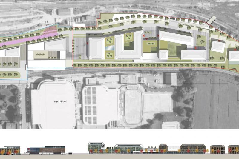 Plan des Longleif Campus in Garmisch-Partenkirchen