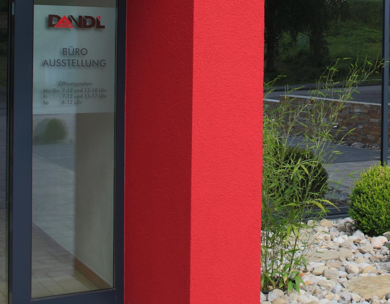 Eingang Schreinerei Dandl Fridolfing
