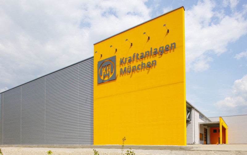 Nachhaltig wirtschaftlicher Industriebau und energieeffizienter Fertigungsstandort bei Kraftanlagen M&uuml;nchen