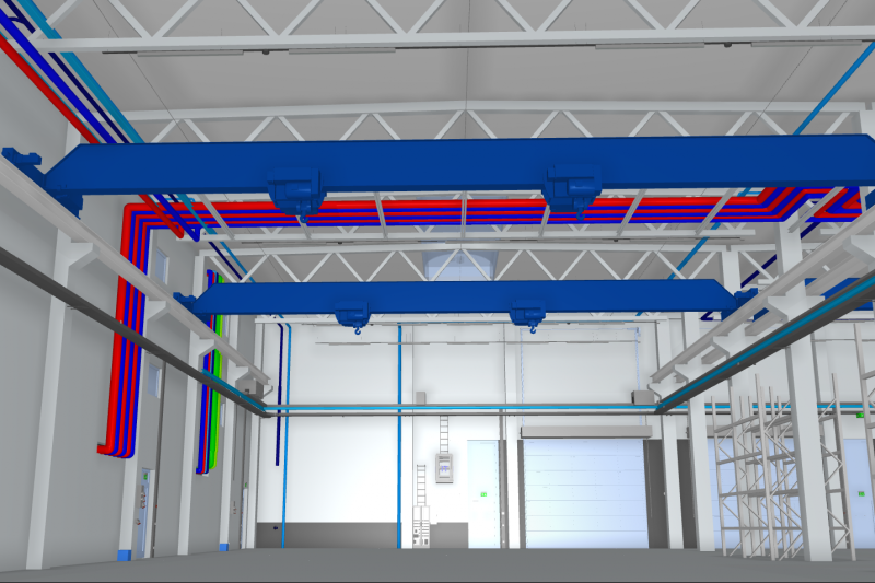 3D-Plan Leitungen Br&uuml;ckner