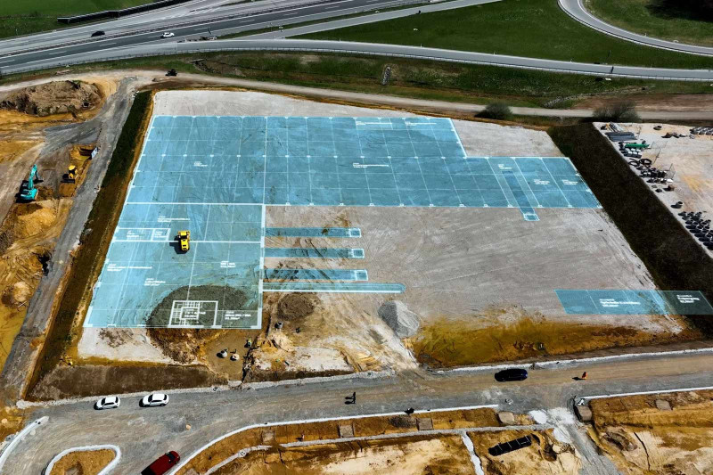 Neubau einer Fabrik f&uuml;r Batteriespeicher in Iggensbach