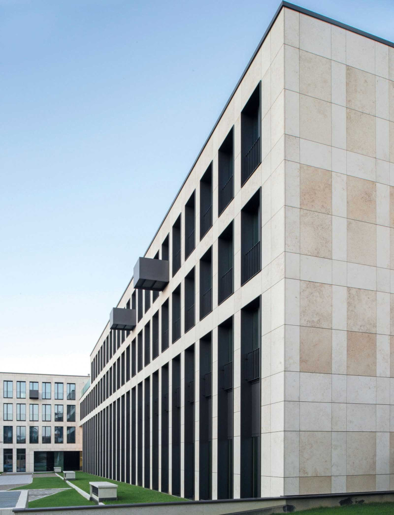 Geb&auml;ude Wacker Pensionskasse R&uuml;ckansicht