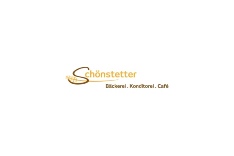Logo Sch&ouml;nstetter B&auml;ckerei. Konditorei. Caf&eacute;