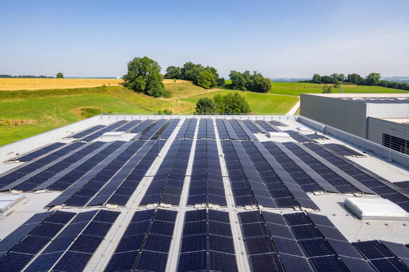 PV-Anlage Produktionsgeb&auml;ude
