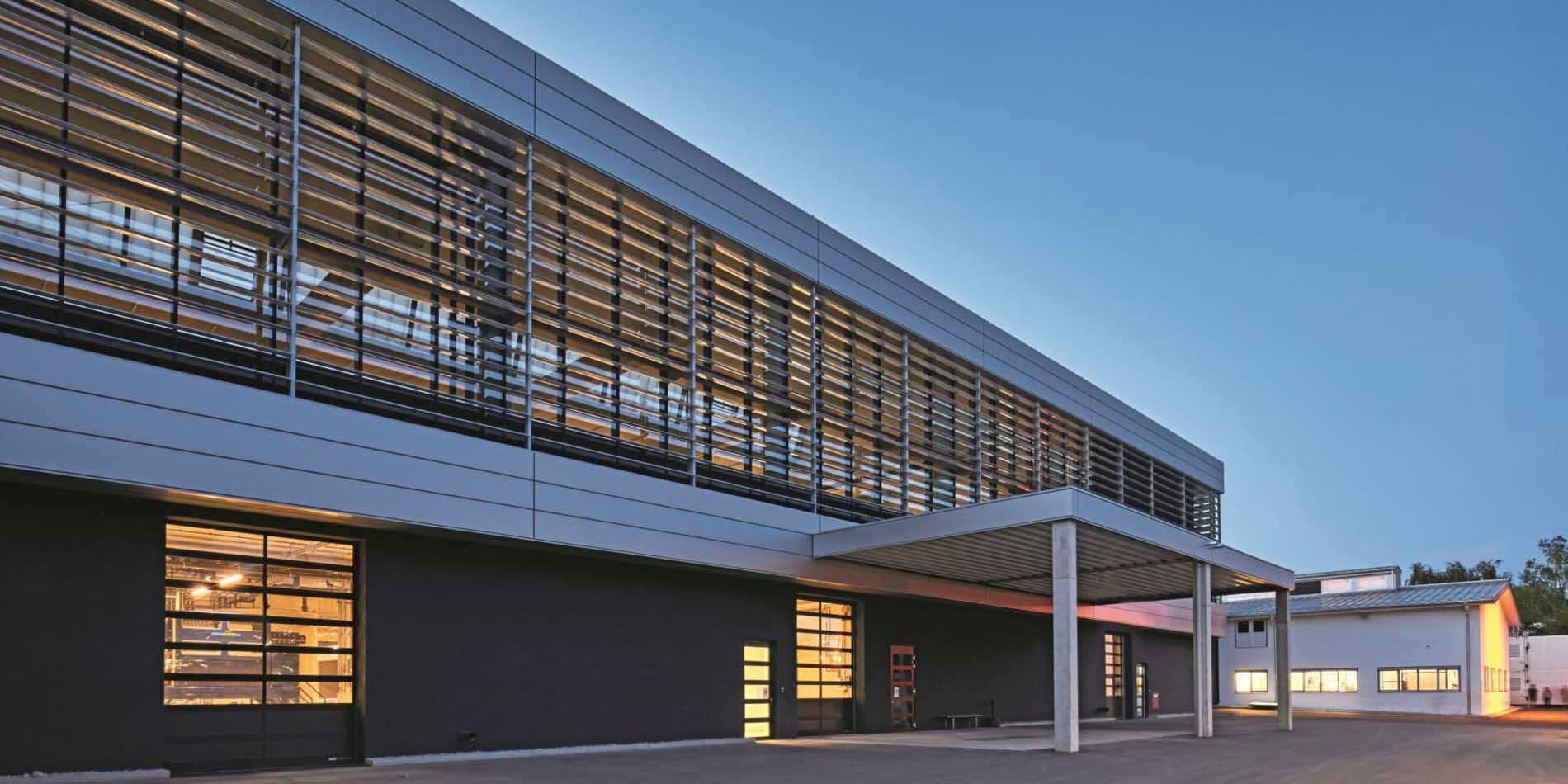 Planung und Neubau eines Produktionsgeb&auml;udes