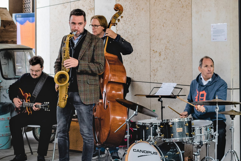 Tag der offenen T&uuml;r Wolfgang Hanninger und Band
