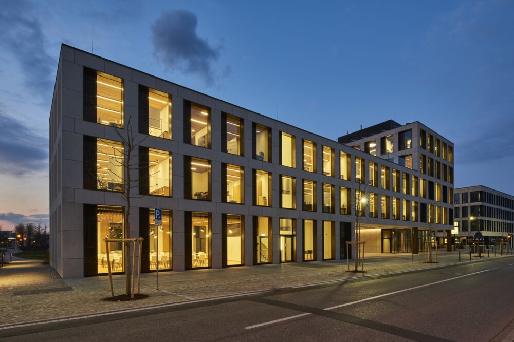 Au&szlig;enansicht Generalplanung Hinterschwepfinger B&uuml;ro