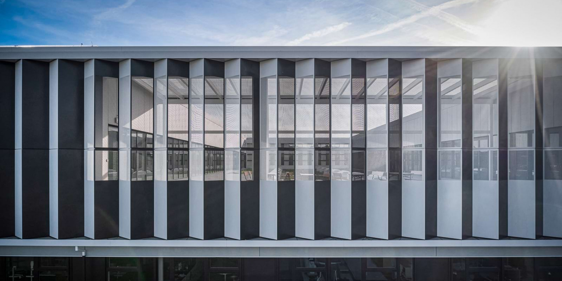 Fassade durchscheinend Lochblech iTD