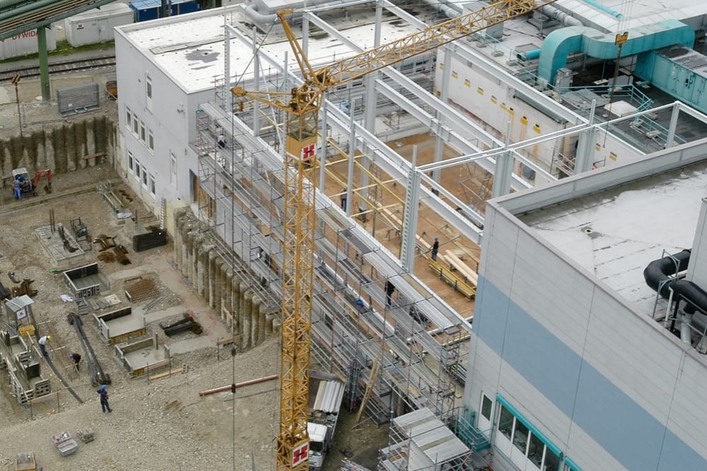 Bauausf&uuml;hrung f&uuml;r Gewerbe- und Industriebau
