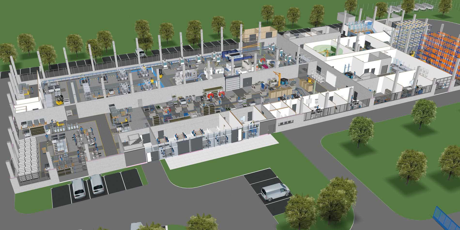 Fabrikplanung und Materialflussoptimierung - Hinterschwepfinger